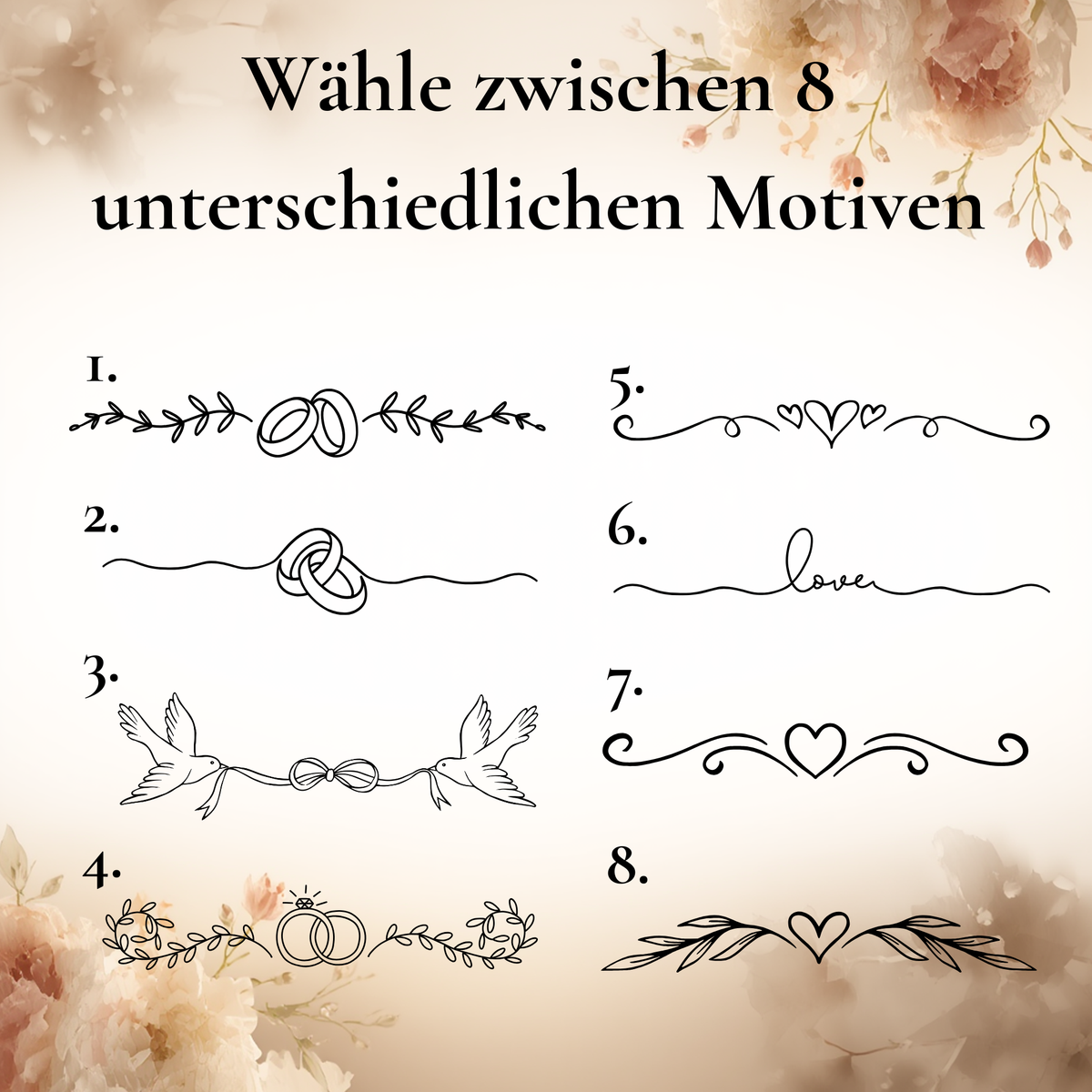 Tischaufsteller Hochzeit aus Holz – personalisiertes Namensschild mit Wunschname – ELOREA